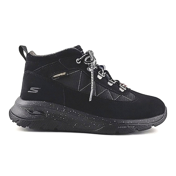 Skechers Women's  Black Waterproof Arch Fit Journey Persist Boots Wool Sz 6.5 - Picture 2 of 16